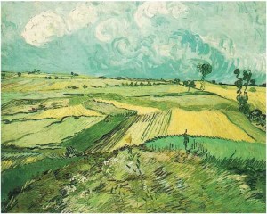 Van Gogh - Wheat-Fields-at-Auvers-Under-Clouded-Sky_July_1890 (WikiCommons)